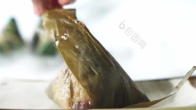 粽子节日节气元素枣高清视频