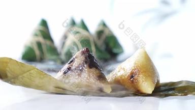粽子粽叶概念熟食实拍