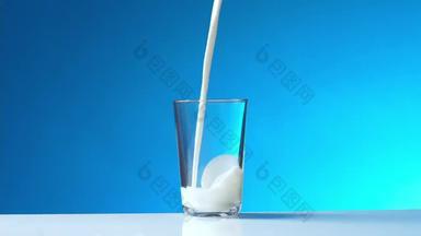 牛奶饮料营养品4K分辨率实拍素材