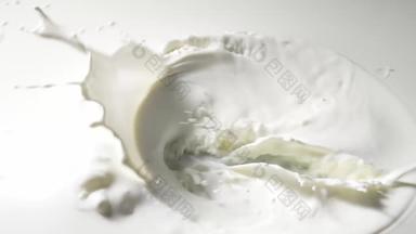 牛奶饮料影视视频素材