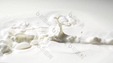 牛奶美食豆浆影棚拍摄实拍