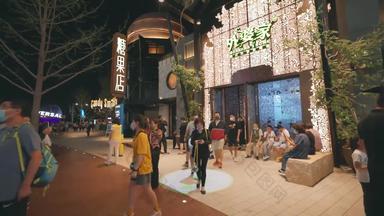 北京环球影城国际著名景点购物中心视频素材