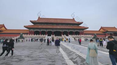 北京故宫旅游胜地视频素材