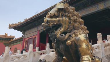北京故宫首都延时摄影横屏清晰实拍