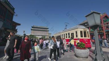 北京前门街景镜头