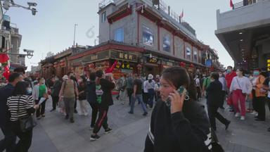 北京前门大街历史镜头