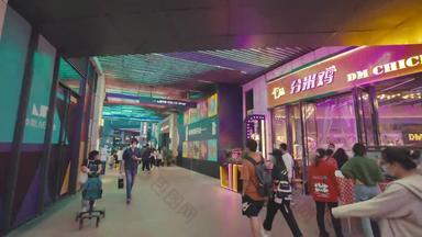 北京五棵松水平构图购物实拍