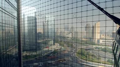 北京户外高机动车俯视视频
