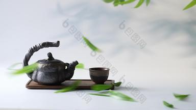 茶壶静物陶瓷制品