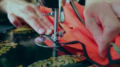 老式缝纫机文化清晰实拍