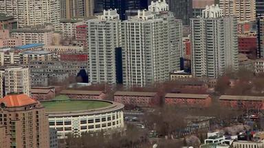 北京街道美景都市风景视频