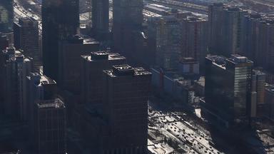 北京楼群都市风光大城市场景拍摄