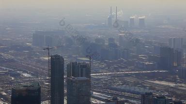 北京楼群地标建筑旅游实拍