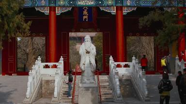 北京历史旅游旅行者镜头