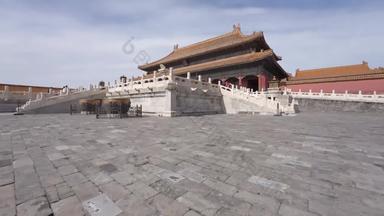 北京故宫低视角历史