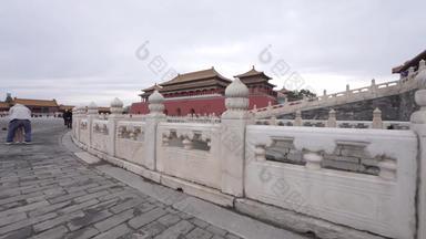 北京故宫保护元素视频素材