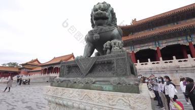 北京故宫博物馆法辨认的旅行者高质量实拍