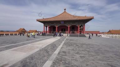 北京故宫皇宫旅游目的地实拍素材