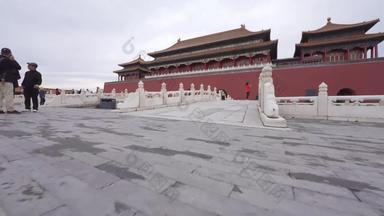 北京故宫古代文明元素造建筑镜头