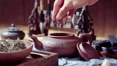 茶叶和紫砂壶瓷器陶瓷制品