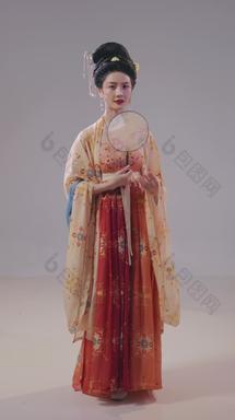 古装美女传统服饰古典风格传统文化