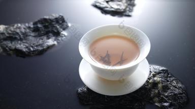 茶杯静物瓷器4K分辨率视频