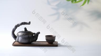 茶壶中国意境影片