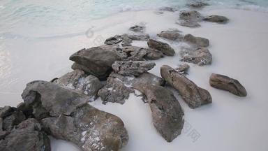 马尔代夫海滩印度洋群岛影像