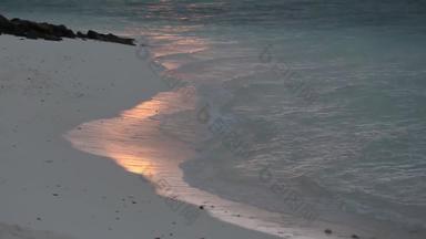 马尔代夫海滩旅游岛高清视频
