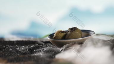 茶盘里的青柑普洱茶茶文化