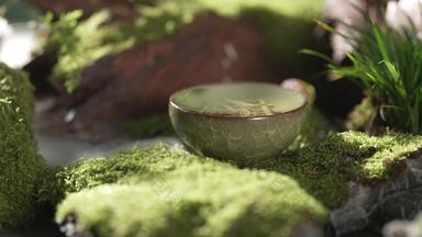 茶杯静物高雅陶瓷制品影像