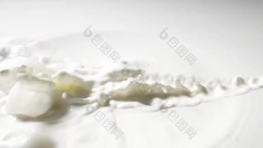 牛奶营养动态动作宣传视频