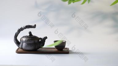 茶壶茶艺叶子影视宣传片