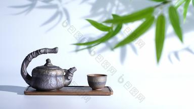 茶壶宁静素材