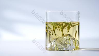 玻璃杯养生热饮横屏优质实拍