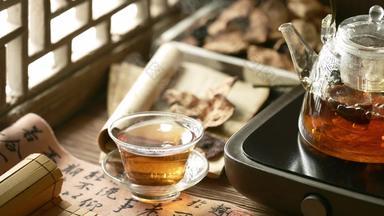 养生茶壶茶具文化镜头