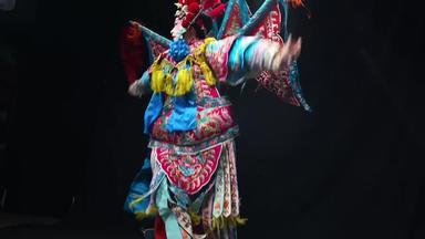 京剧演员京剧传统艺术文化和娱乐视频