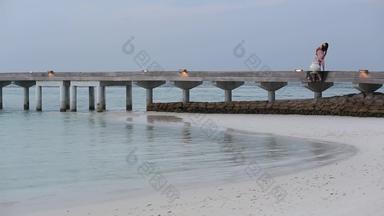马尔代夫海景美景镜头