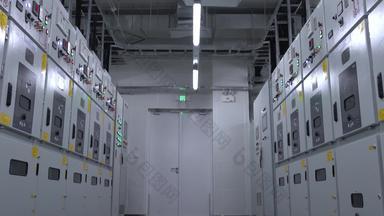 工厂电压室工作场所自动的视频素材