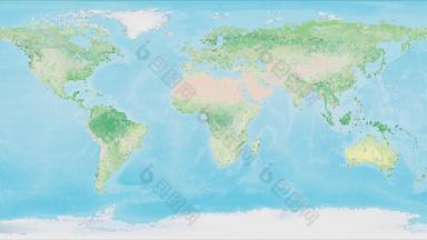 地理位置earthmap数字全球世界地图艺术小球