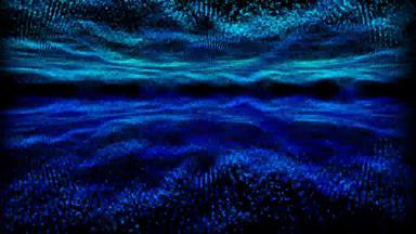 反射摘要黑暗洞穴波形声音音频音乐振荡可视化波技术数字表面