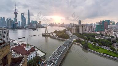 城市景观浦东履行。上海中国