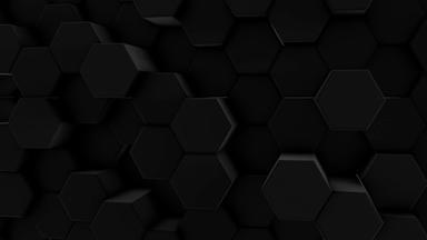 相机跨度黑色的未来主义的棱镜六边形蜜蜂库姆斯运动简约背景概念设计技术动画网格前视图