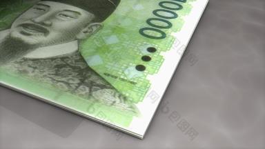 纸钱翻转动画新加坡美元
