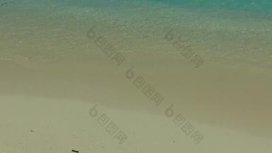阳光明媚的风景海洋旅游海滩旅行清晰的环礁湖白色桑迪背景日出