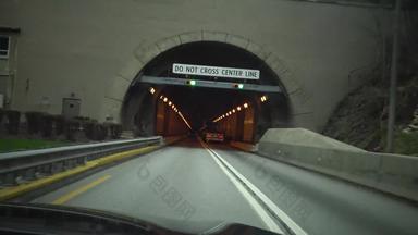 隧道kittatinny山视频车宾西法尼亚收费高速公路美国