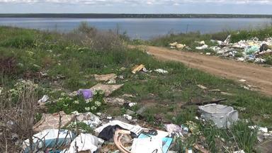 堆塑料垃圾海岸储层环境污染生态自然无组织的垃圾转储乌克兰海岸khadzhibey河口khadzhibeyskyi利曼