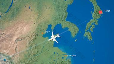 空气旅行飞行路线目的地日本伊朗