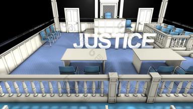 法院正义房间文本背景