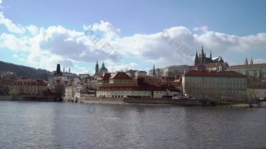 视图伏尔塔瓦河河历史中心布拉格<strong>建筑地标</strong>性<strong>建筑</strong>小镇布拉格捷克共和国